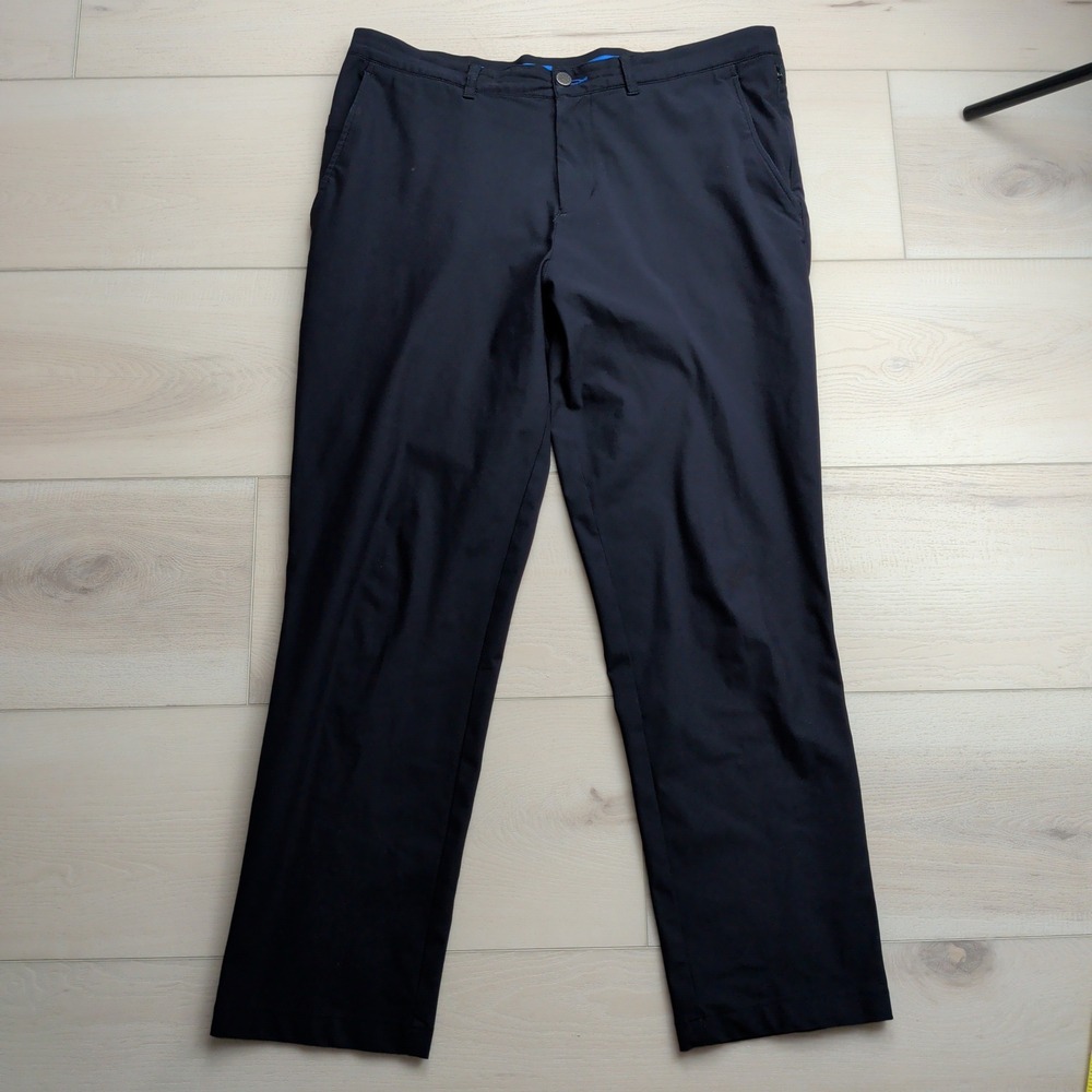 Twillory Performance Pants Mens 36x32 (Fits‎ 36x30) Blue Tailored Fit Trousers